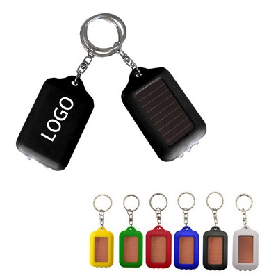 Solar Flashlight with Keychain