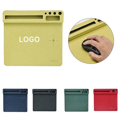 Mouse Mat With Wireless Charger