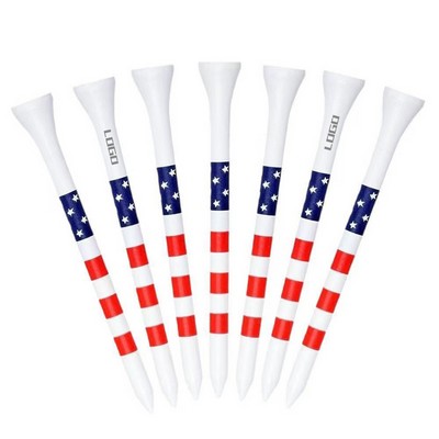 Personalized Logo Wooden Golf Tee, 3 1/4"