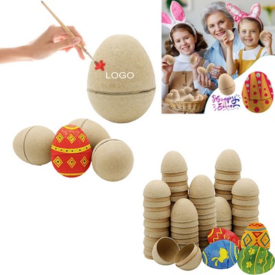 DIY Brown Paper Easter Egg