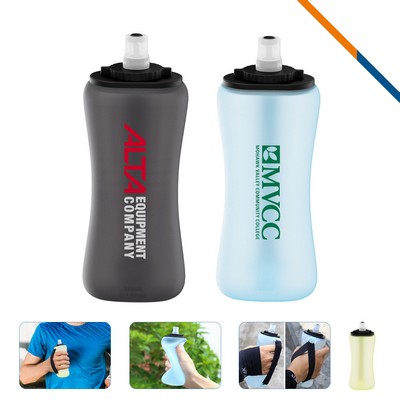Tovin Collapsible Silicone Water Bottle - 12 OZ.