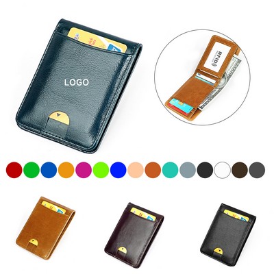 Minimalist Slim Wallet for Men