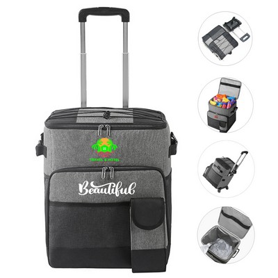 Wheeled Trolley Cooler Bag