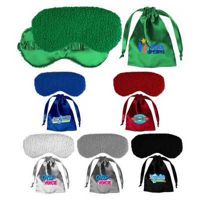 Fuzzy Sleep Mask Set
