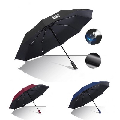 Automatic Open Close LED Umbrella
