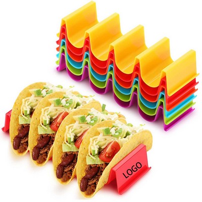 Plastic Wave-Shaped Taco Shell Holder