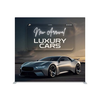 8' x 8' Straight Pillow Case Backdrop (Graphic only)