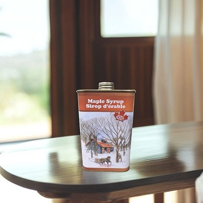 500ml Maple Syrup In Tin Flask