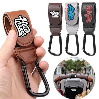 PU Leather Velcro Hook for Strollers