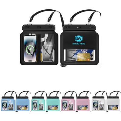 Floating Dual-Compartment Waterproof Phone Pouch