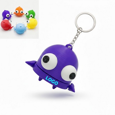 Robot Figure Mechanical Character Keychain Desk Toy