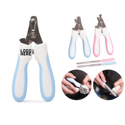 Pet Nail Clippers with Nail File