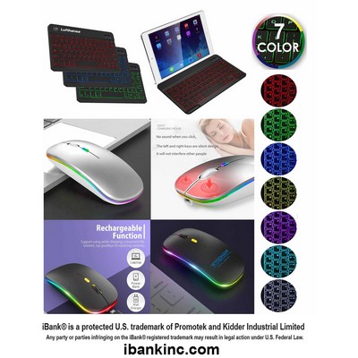 iBank ® Bluetooth Keyboard & Mouse compatible with iPad A16 11th 10th Gen iPad Pro Mini Air Phone