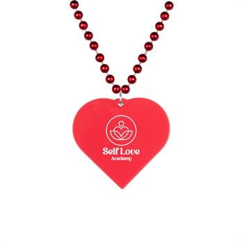 Heart Medallion Beads
