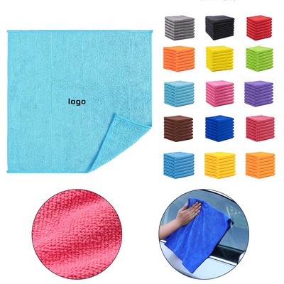12"x12" Microfiber Cleaning Towels For Car Home Kitchen