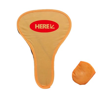 Fold Up T Shaped Party Plastic Cup with Embossed Design