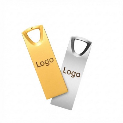 4GB Metal Triangular Loop USB 2.0 Flash Drive