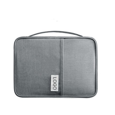 Large Capacity Travel Passport Wallet Western Style Multi-functional Document Organizer