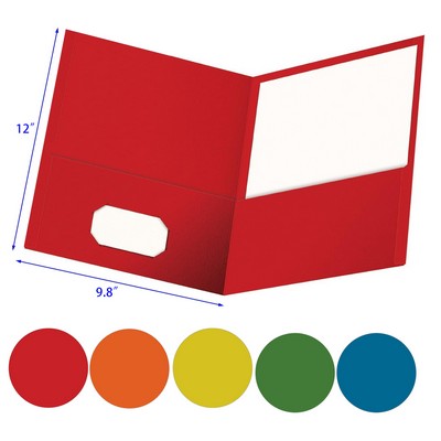 Two Pockets Folder for Letter Size