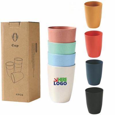 4pcs 11oz Unbreakable Drinking Cup