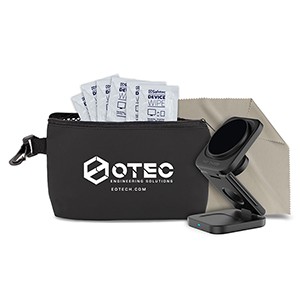 "CHARGEPRO 8 pcs Tech Kit in Black Mesh Zipper Pouch