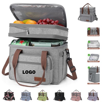 Collapsible Insulated Lunch Cooler Bag