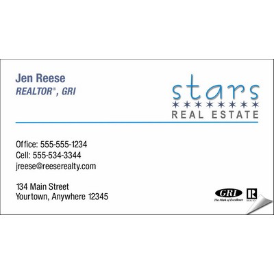 Full Color Business Card Labels (3 1/2"x2")