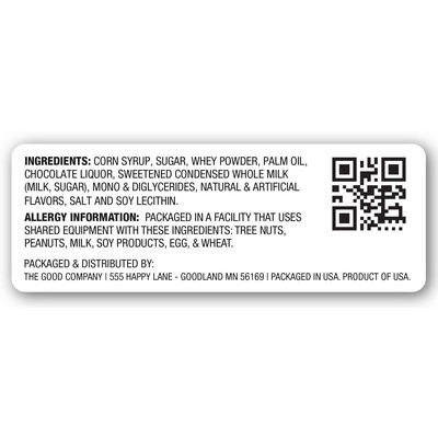 FasTurn® Rectangle Label (1-1/8" x 3-1/8")