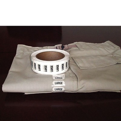 Size Strip Label (XS-3X)