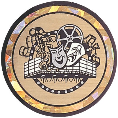 2" Drama Mylar Medallion Insert Disc