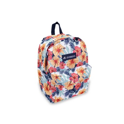 Basic Backpack w/Comfortable Padded Shoulder Strap