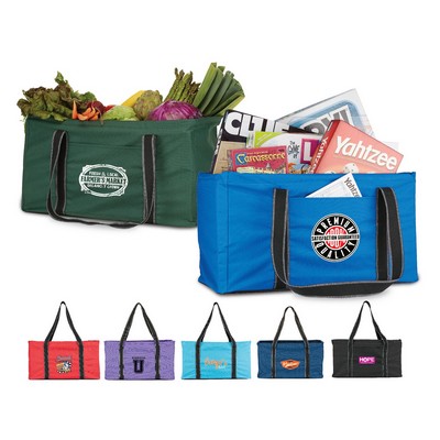 Ultimate Utility Tote Bag- Shopping-Grocery-Organizer (7 Colors)
