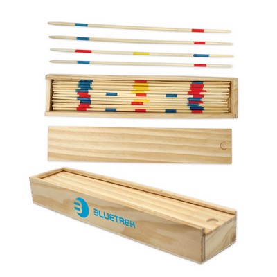 Pick Up Sticks in Wooden Box