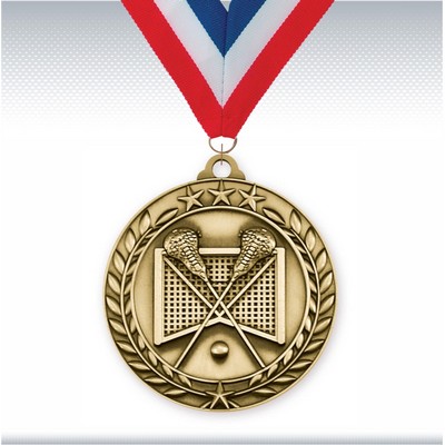 3D Sports & Academic Medal / Lacrosse