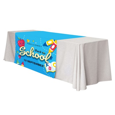 48" x 84" Full Color Table Runner Dye Sublimation - Made in the USA