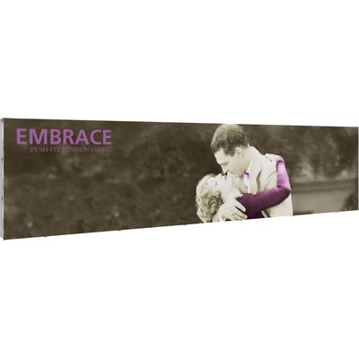 Embrace 30' Inline Full Height Display w/Front Graphic