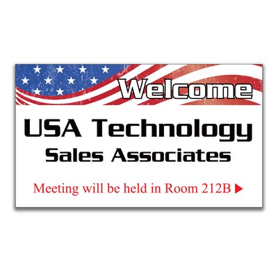 High Impact Polystyrene (Hips)-.06"-24X36-Polystyrene Board. Full Color