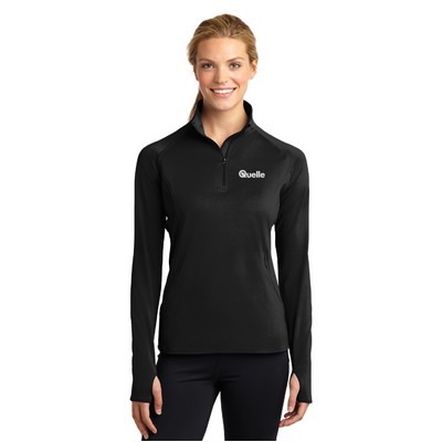 Sport-Tek® Women's Sport-Wick® Stretch 1/4-Zip Pullover