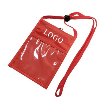 Trade Show Lanyard & ID Holder - Multi-Color Options