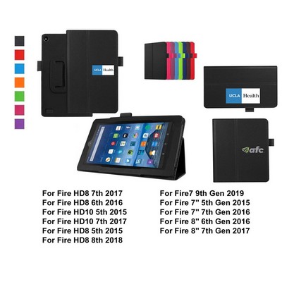 Kidder Leatherette Case compatible with Kindle Fire HD 7 5th/7th/9th Gen