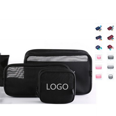 Mesh Cosmetic Bag
