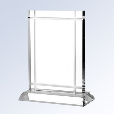 Clear Deco Optic Crystal Awards