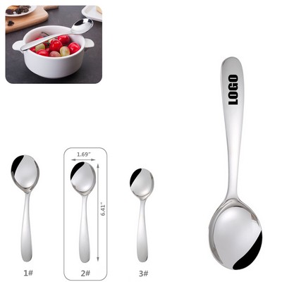 6.41" Silver Dessert Coffee Spoon