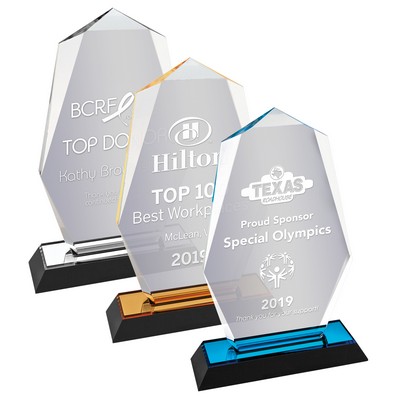 8" Octagon Point Impress Acrylic