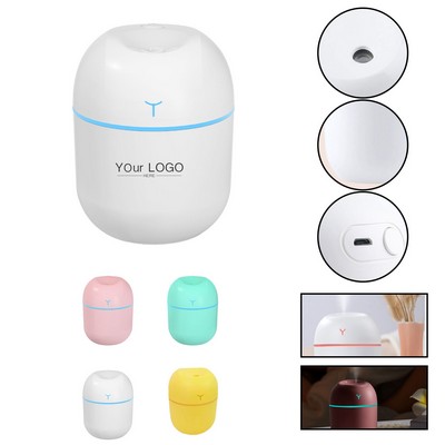 220ml Portable Mini Humidifier With Night Light