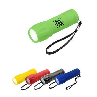 LED Flashlight w/Strap