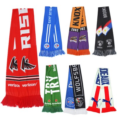 Knitted Jacquard Scarf