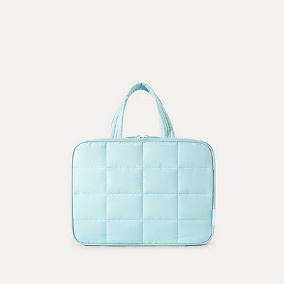 BagsMart Zora Spacesaver Multi-Functional Toiletry Bag - Light Blue