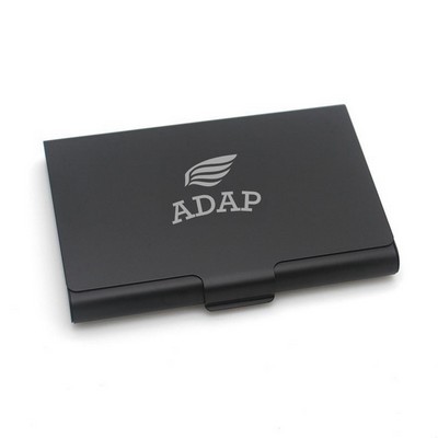Sleek Aluminum Alloy Business Card Holder
