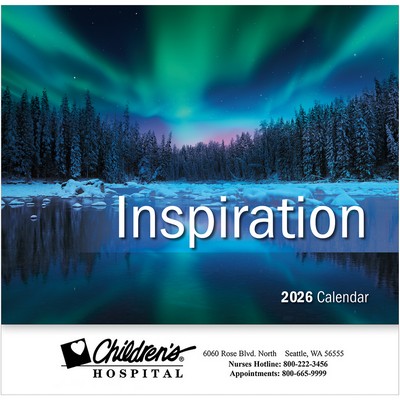 Inspiration Wall Calendar: 2026 Stapled